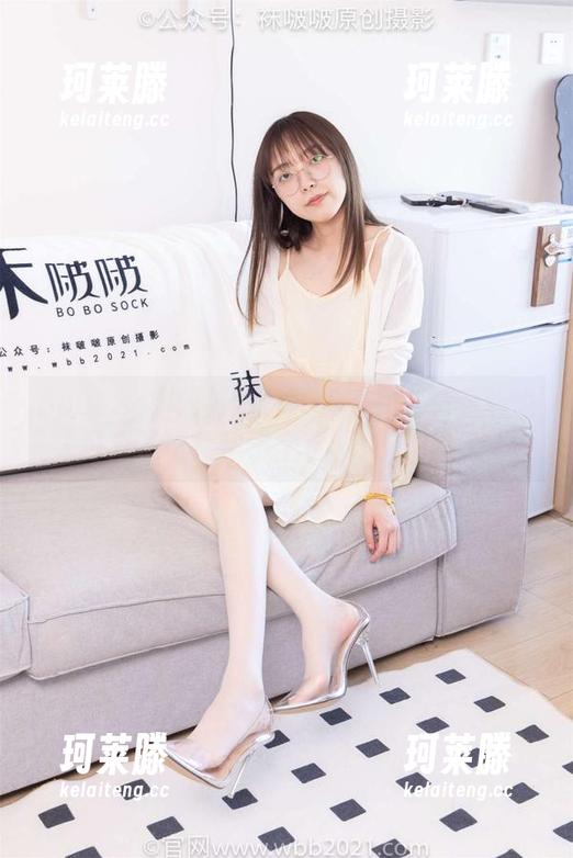 BoBoSocks袜啵啵 - 波点黑丝花絮版也太可爱了吧！稚予全套图集不容错过！
