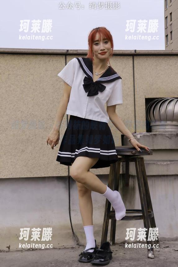 绮梦摄影 - 在网袜的映衬下，露露的写真作品集如梦如幻