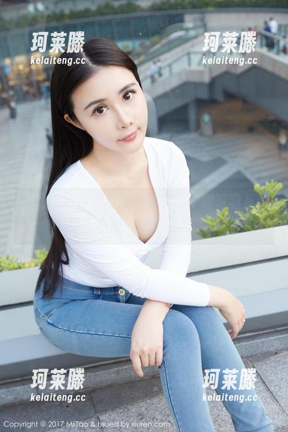 蜜桃社-伊琳 蜜桃社 - 在红裙的包围下,伊琳写真集分享,随便一张都是艺术。